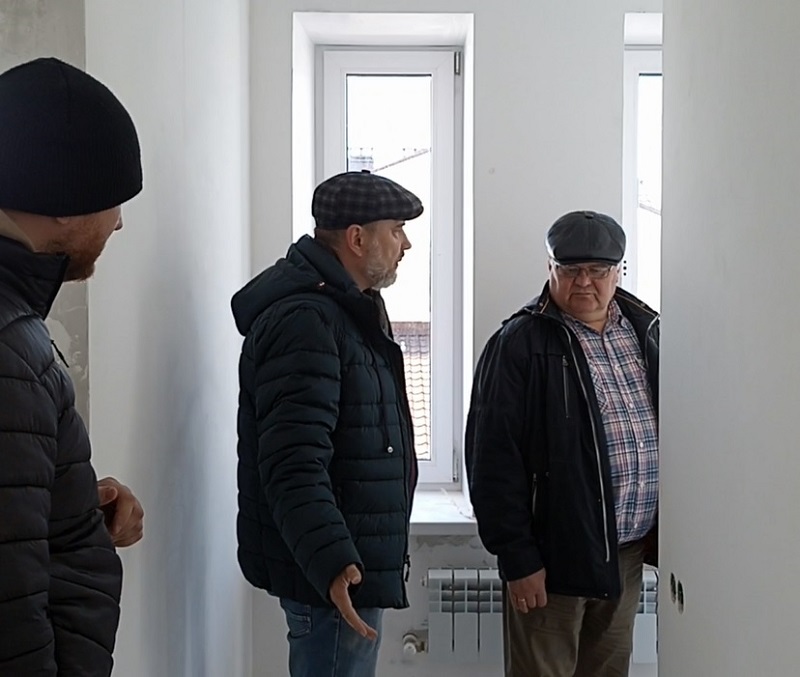 Экскурсия в поселок «Заповедный», где достраивается улица с дуплексами