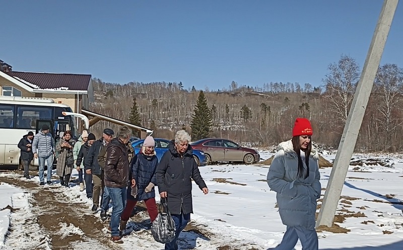Экскурсия в поселок «Заповедный», где достраивается улица с дуплексами