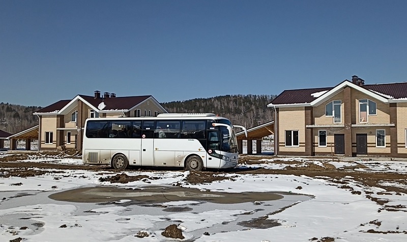Экскурсия в поселок «Заповедный», где достраивается улица с дуплексами