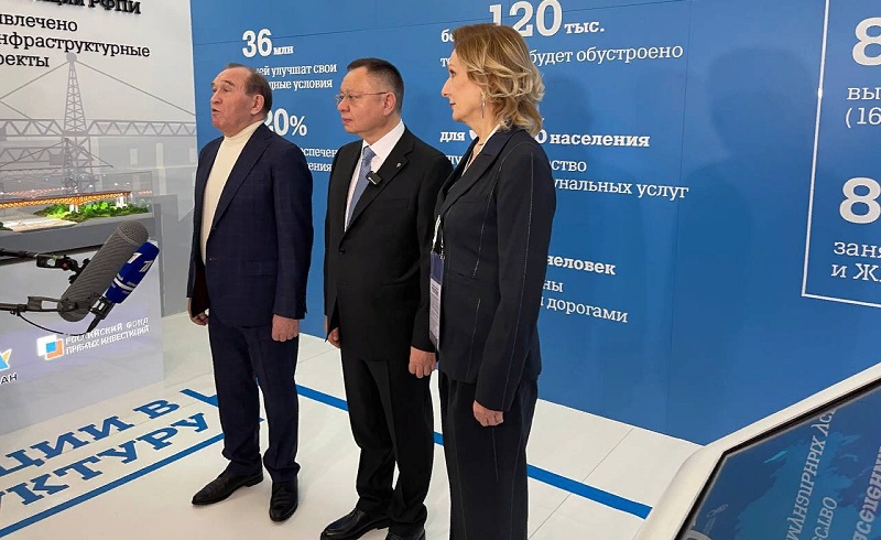 Томская область презентовала свои достижения в ходе мероприятий Дня строительства и ЖКХ на выставке-форуме «Россия»