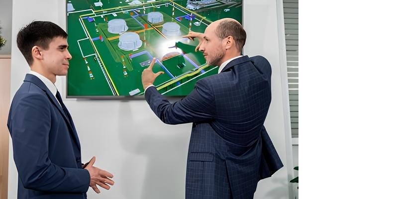 3D-модель крупнейшей в России нефтеперекачивающей станции